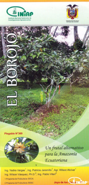 libro sobre el borojo INIAP Ecuador