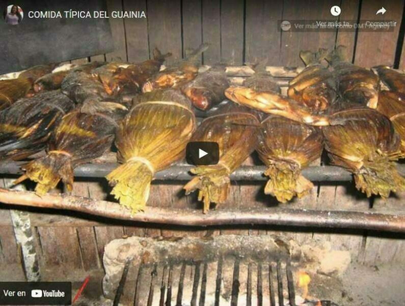 Video Capture Typical food from Guainia Amazonas Colombia LOW