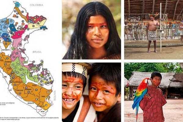 Indigenas del Amazonas peruano