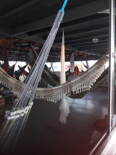 Viaje en barco por el rio amazonas desde manaos (Brasil) a leticia (Colombia)